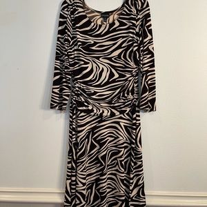 Animal print dress